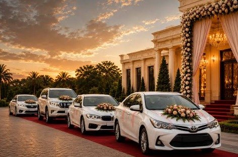 Luxury wedding transportation for a Perfect, Elegant Day 5!